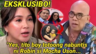 MARIEL PADILLA may IBINULGAR tungkol kina ROBIN PADILLA at MOCHA USON [upl. by Haliak]