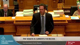 Colorado Senate 2024 Legislative Day 118 Part 2 [upl. by Hadwyn54]