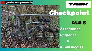 Trek Checkpoint ALR 5  Accessories Upgrades and a few issues [upl. by Alpheus]