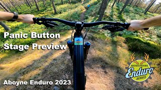 Aboyne Enduro 2023  Panic Button Stage Preview [upl. by Gerardo]