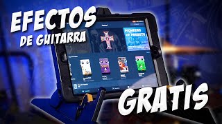 Efectos De Guitarra ¡GRATIS💲💲 Usando Tu Celular o Tablet 🥵 [upl. by Akiehsat]