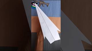 How To Folding A Paper Airplane And Fly Straight  Amezing Homemade paper plane  Longest Flying [upl. by Hedveh]