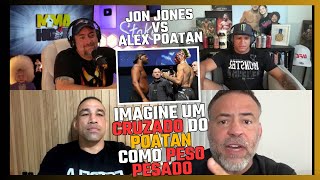 ALEX POATAN PEGARÁ JON JONES SE ELE VENCER STIPE MIOCIC  UFC 309 [upl. by Rednasela827]