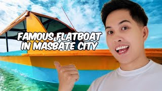 I Rode the Famous flatboat In Masbate City [upl. by Schroth881]