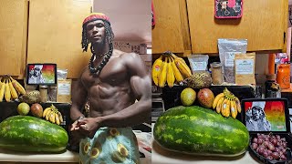 SIMPLE WHAT I EAT IN A DAY RAW VEGAN VLOG  HEALING ANTI INFLAMMATORY DIET [upl. by Namlas]