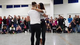 Isabelle amp Felicien  Fusion Kizomba Roma 2018 [upl. by Aleedis387]