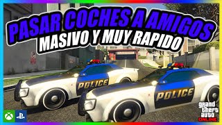 NUEVO COMO PASAR COCHES A AMIGOS SIN CLUB MUY FACIL Y RAPIDO GCTF GTA 5 Online [upl. by Aihsit]