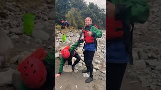 new zealand vlogs river rafting on day 4 🛶 [upl. by Arraek775]