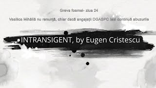 Ziua 24 Vasilica Mihaila nu renuntă chiar dacă angajatii DGASPC Iasi continuă abuzurile [upl. by Amieva]