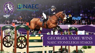 Georgia Tame and Quintella  NAEC Stoneleigh Stakes  Horse of the Year Show 2019 [upl. by Gayn]