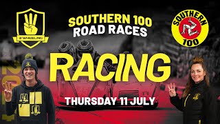 3 Wheeling Southern 100 2024  Racing  Thursday 11 July 🇮🇲 🏁 Race 2 [upl. by Aysab]