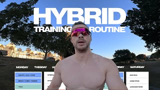 How I Build My HYBRID ATHLETE Training Routine  Beginner Intermediate Elite  RUN  LIFT Split [upl. by Vance]