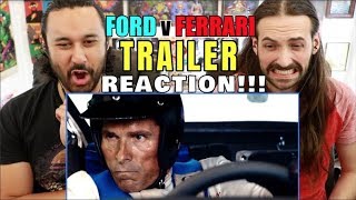 FORD v FERRARI  TRAILER  REACTION [upl. by Mateo]