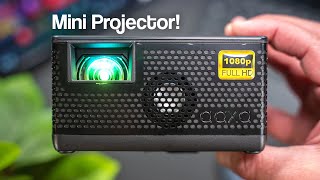 AAXA P400 Short Throw Mini Projector Review Big Screen Gaming Anytime ANYWHERE  Raymond Strazdas [upl. by Vala126]