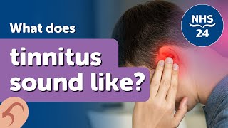 What does tinnitus sound like Ringing cracking buzzing examples [upl. by Oriane512]