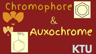 KTU🔷 FIRST YEAR ENGINEERING🔷 BTECH🔷 SPECTROSCOPY 🔷CHROMOPHORE amp AUXOCHROME CONCEPT🔷MODULE 2🔷 [upl. by Lalitta]