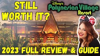 Ultimate Polynesian Resort Disney World Review Room Tours amp Overview 2023 [upl. by Anhavas]