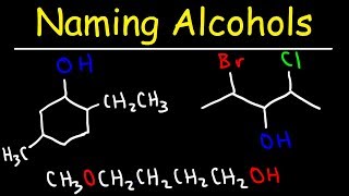 Naming Alcohols  IUPAC Nomenclature [upl. by Noevart]