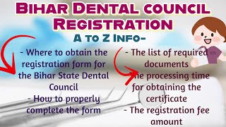 How to Register with Bihar State Dental Council  Step by Step process [upl. by Jacobsen]