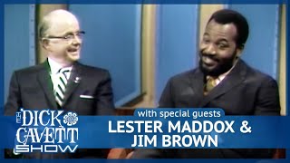 The Debate on Racism and Segregation Jim Brown and Lester Maddox  The Dick Cavett Show [upl. by Gibbie]