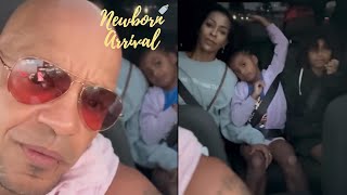 Peter Gunz Pulls Up On Ex Amina Buddafly amp Their Daughters 😀 [upl. by Jenine405]