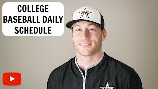 Day in the Life of a College Baseball Player [upl. by Ise973]