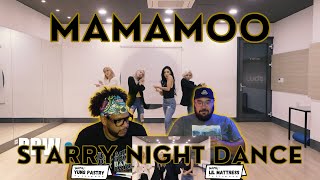 Mamamoo  Starry Night  Dance Practice Reaction [upl. by Kathlene]