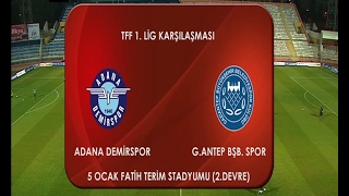 Adana Demirspor 41 Gaziantep Bld 20 Hafta [upl. by Nnaarual451]