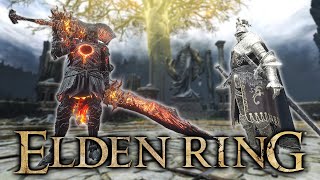 ELDEN RING Ringed Knight VS Banished Knight [upl. by Nnylirej]