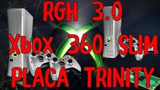 RGH 30 XBOX 360 SLIM TRINITY  Crear Nand donada [upl. by Audwen558]