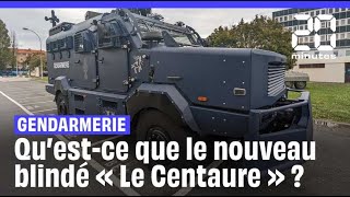 Questce que le Centaure le nouveau blindé de la gendarmerie nationale [upl. by Almena]