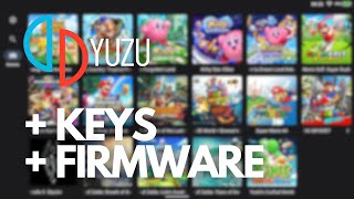 Dónde instalar las KEYS y FIRMWARE de Yuzu Emulator  2023 ✅ [upl. by Farhsa]