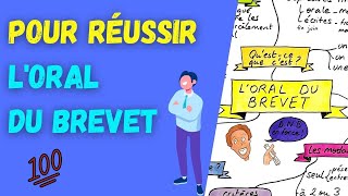 ORAL DU BREVET  tout ce qu’il faut comprendre pour réussir le brevet 2024 [upl. by Fernand]