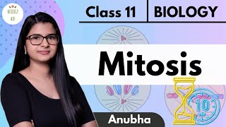 Class 11  Mitosis Under 10 Mins  ⏳ NCERT [upl. by Elfont]