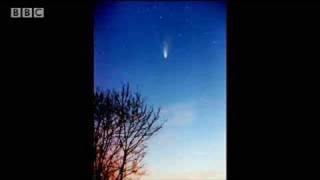 Comet seen from planet Earth  BBC science [upl. by Chaffin]