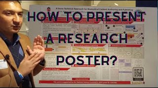 Effective Poster Presentation  How to present a research poster Dr Ahmad Bukhari [upl. by Hoehne797]