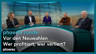 phoenix runde Vor den Neuwahlen  Wer profitiert wer verliert [upl. by Akema]