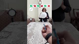 ❌ ASMR Popping Big Ballons with Grandma asmr foryou balloon viralvideo shorts [upl. by Vivle]