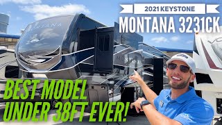 Best Fifth Wheel Under 40ft  Keystone Montana 3231CK with Legacy Package  Cobalt Paint [upl. by Lannie]