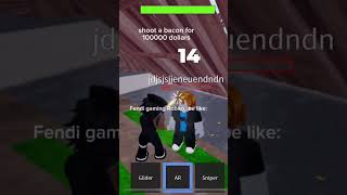 Littary fendi gaming Roblox [upl. by Salisbury835]