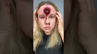 SFX Wound Tutorial makeup sfxmua halloween sfx [upl. by Azmah]