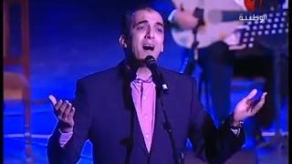 رائعة رباعيات الخيام العندليب رشيد غلام مهرجان مسرح الحمامات بتونس 2015 [upl. by Bearnard]