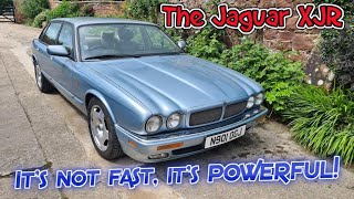 The Jaguar X300 XJR  Its not fast its POWERFUL [upl. by Wallack]