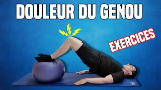 EXERCICES POUR SOULAGER LA DOULEUR DU GENOU Kiné [upl. by Gustav]