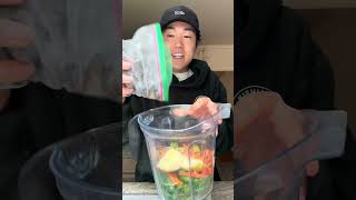 SMOOTHIE RECIPE for glowing skin easyrecipe smoothie healthyrecipe healthyeating skincare [upl. by Gaskill]