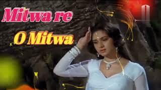 Mitwa Re o Mitwa  Nache Nagin Gali Gali  Meenakshi Sheshadri  Sad video Song 90s song [upl. by Roxane]