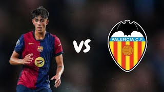 This is how Marc Bernal played against Valencia  Debut EDIT [upl. by Ellehcit]