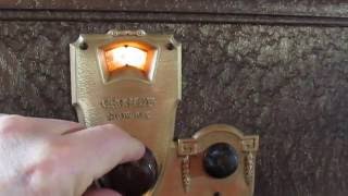 1928 Crosley Mod 706 Showbox radio [upl. by Htebasile860]