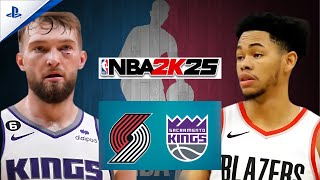 TRAIL BLAZERS at KINGS  FULL GAME HIGHLIGHTS  October 28 2024 [upl. by Anaitat]