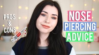 Nose Piercing Cons You NEED To Know Before Getting Your Nose Pierced [upl. by Restivo263]